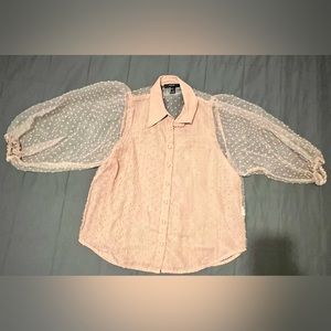 Ballon sleeve blouse